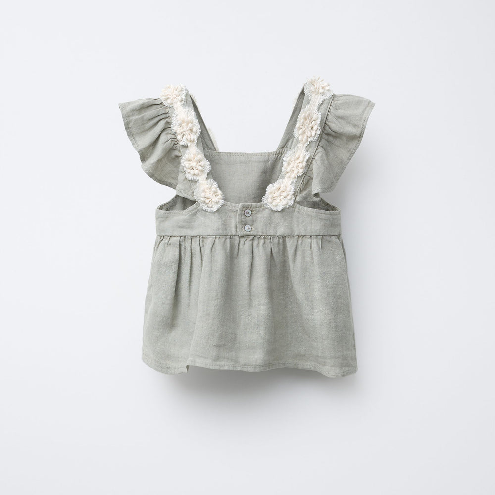 Moudda ZARA - Chemise Enfant - Twinset Lin & Passementerie (Ramadan) - Tunisie 2