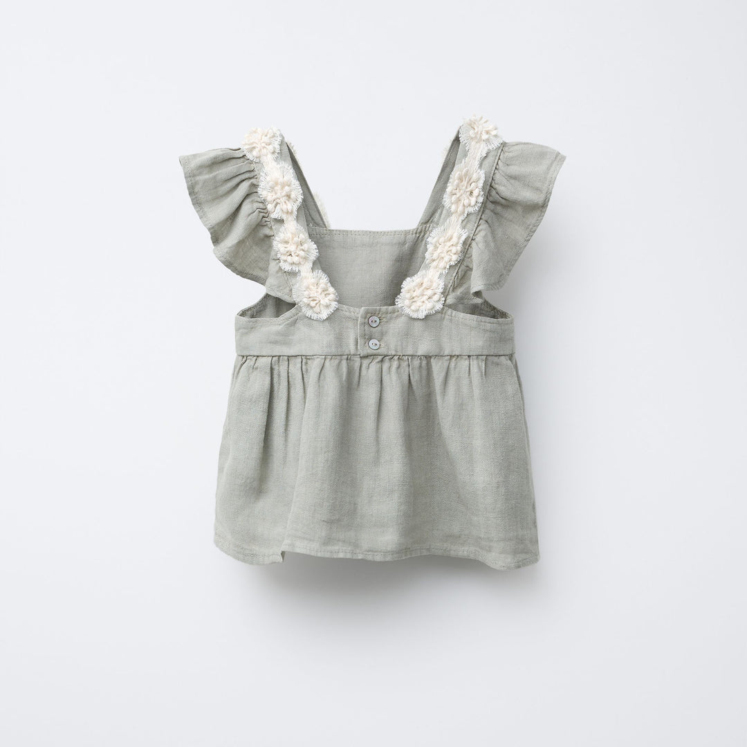 Moudda ZARA - Chemise Enfant - Twinset Lin & Passementerie (Ramadan) - Tunisie 2