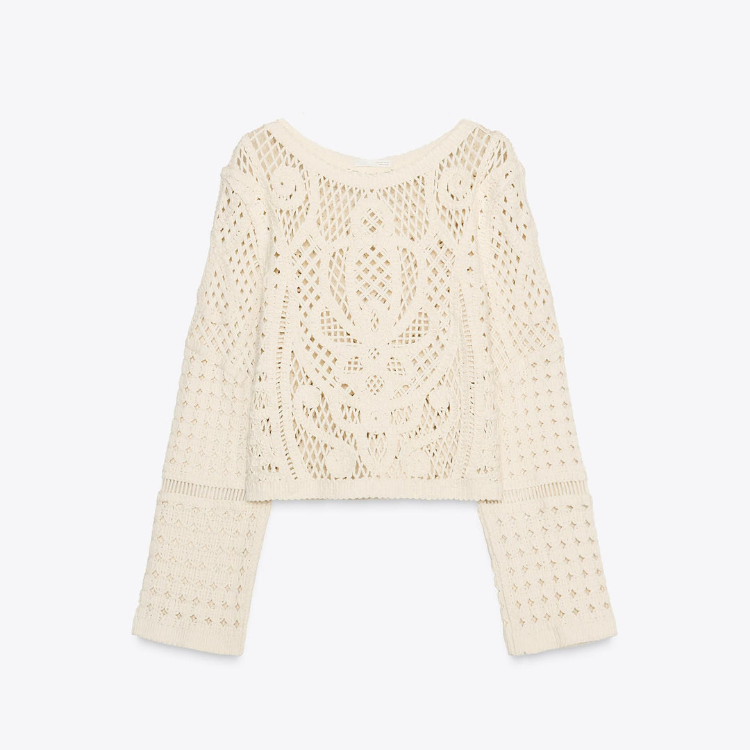 Moudda ZARA - Top Crop - Crochet - Tunisie 1