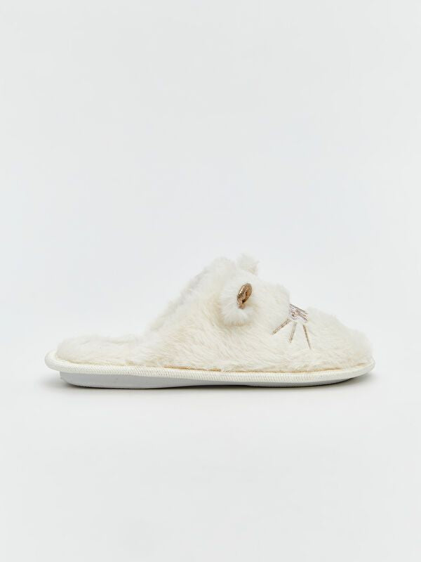 Moudda LC Waikiki - Pantoufles maison Fille Ecru - Tunisie 2