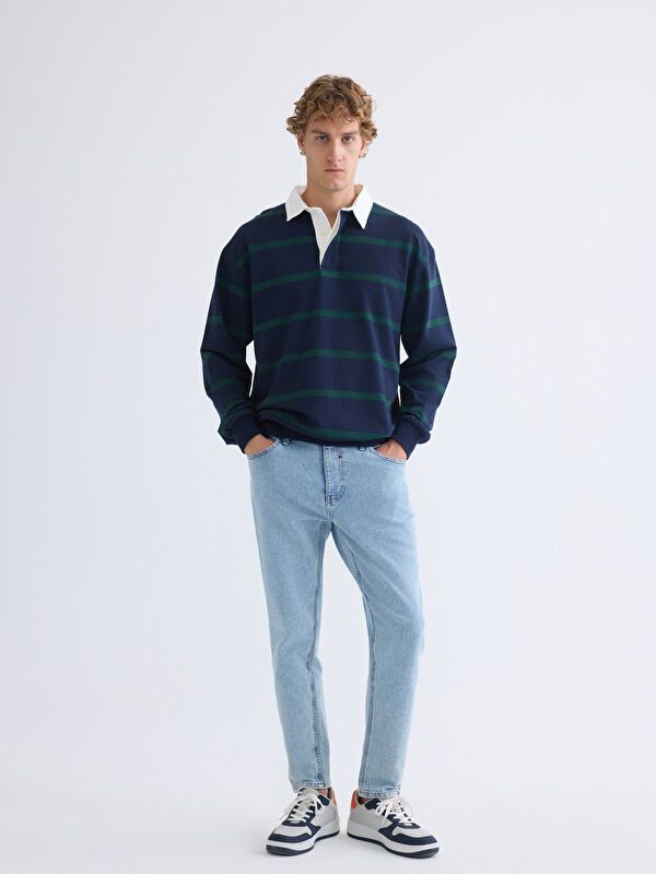 Moudda LC Waikiki - Sweatshirt en jersey Homme Marine - Tunisie 2