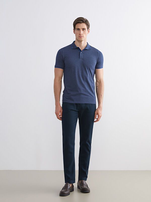 Moudda LC Waikiki - Pantalon chino tissé moyen Homme Marine - Tunisie 1