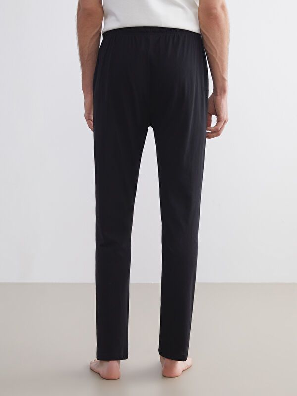 Moudda LC Waikiki - Bas pyjama jersey long Homme Noir - Tunisie 4