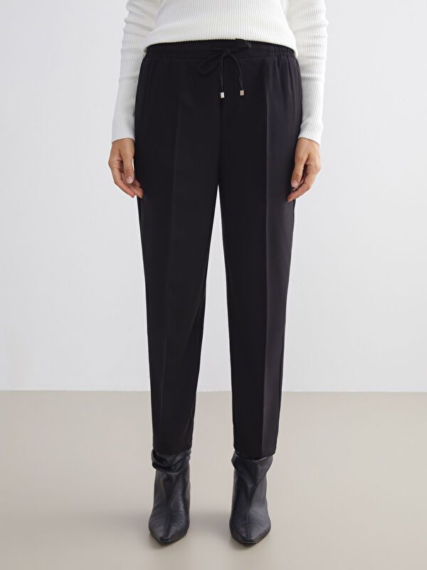 Moudda LC Waikiki - Pantalon tissé moyen Femme Noir - Tunisie 2