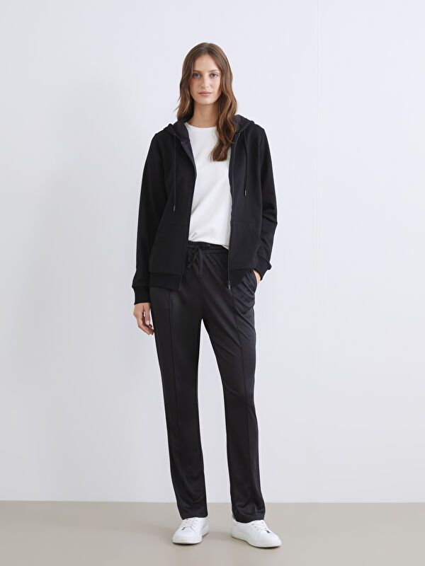 Moudda LC Waikiki - Cardigan en jersey couleur Noir pour femmes - Tunisie 2