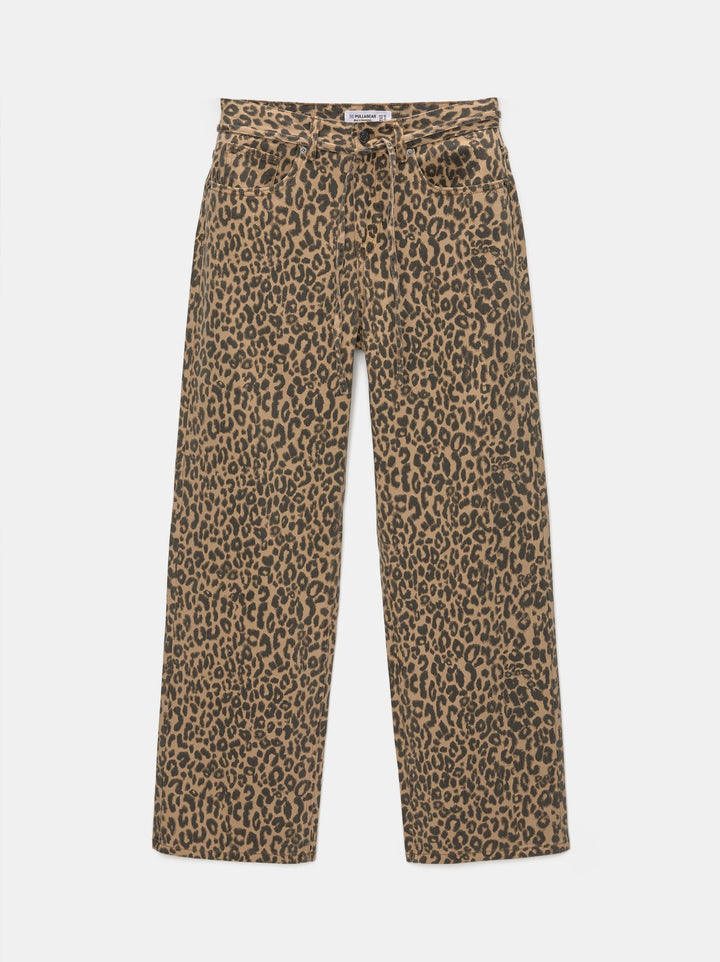 Moudda PULL & BEAR - Pantalon Baggy Léopard - Tunisie 4