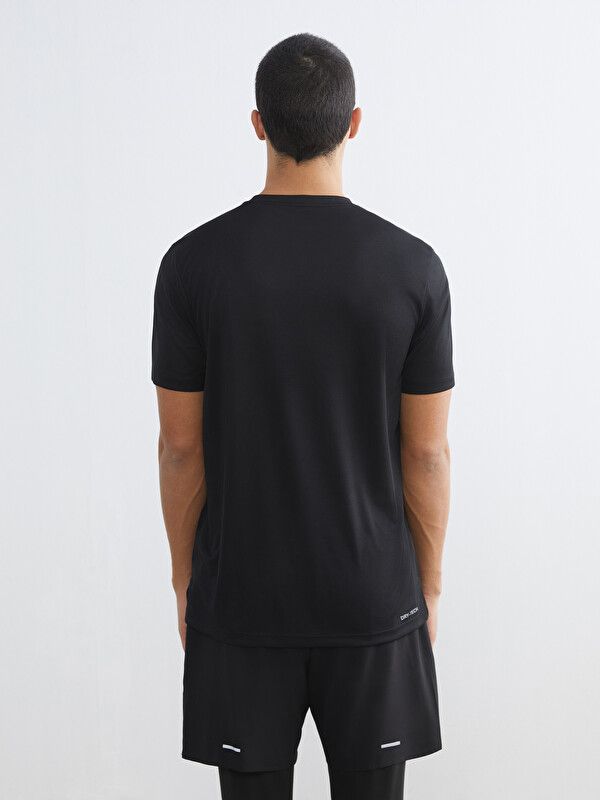 Moudda LC Waikiki - T-shirt basique manches courtes en jersey - tenue de sport pour Homme couleur Noir - Tunisie 4