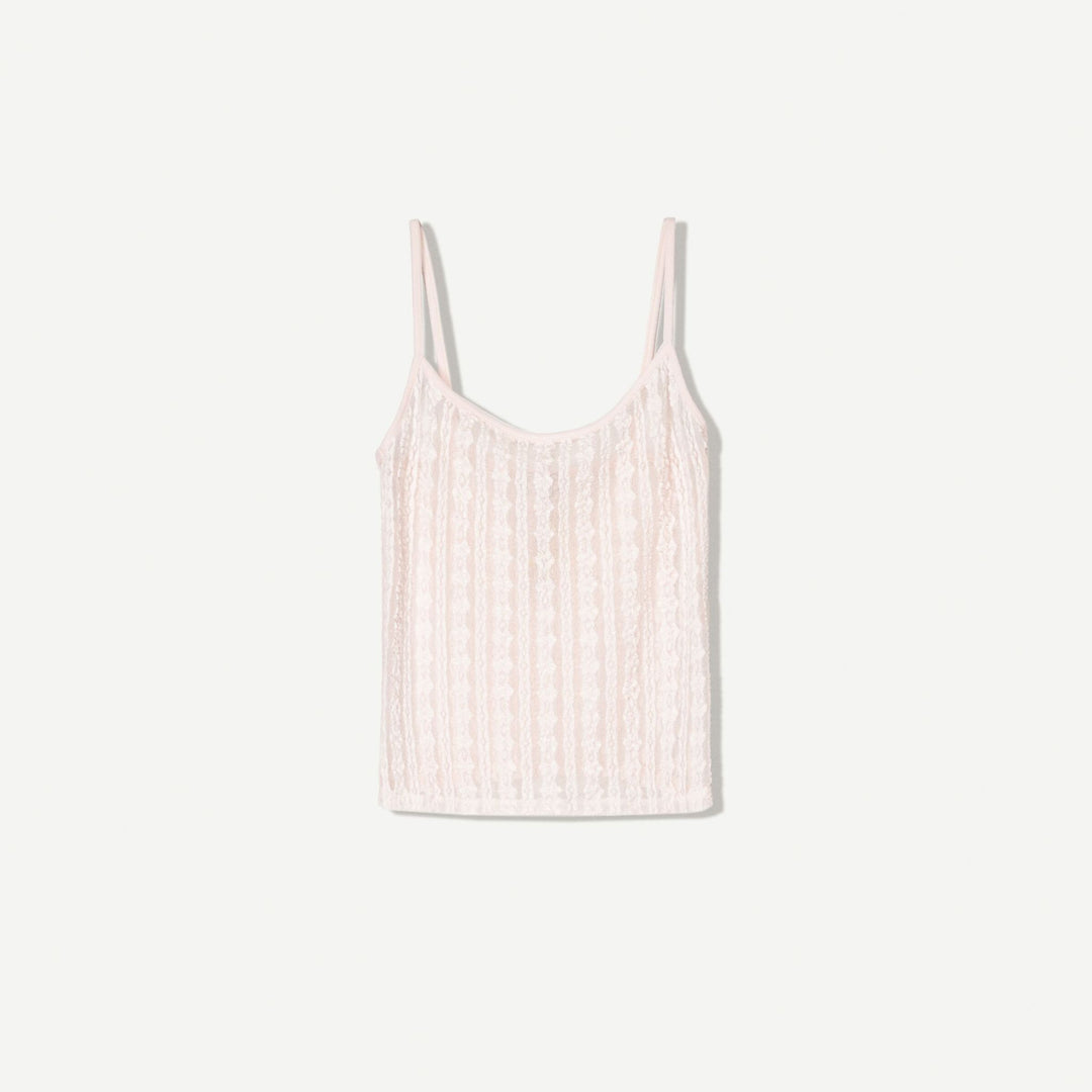 Moudda BERSHKA - Top Dentelle - Bretelles - Tunisie 1