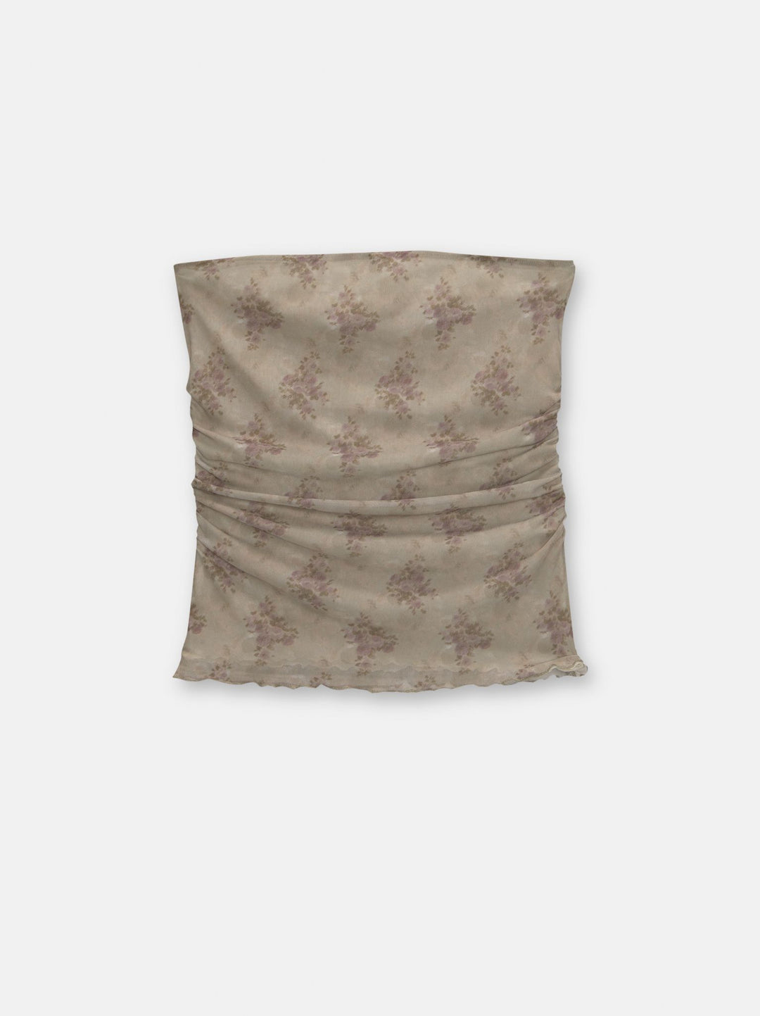Moudda PULL & BEAR - Body Top Droit Froncé Petite Fleur - Tunisie 2