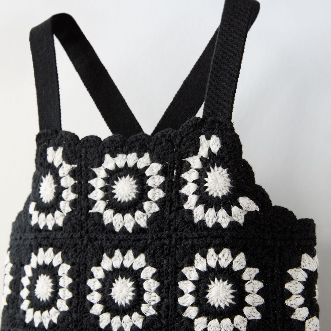 Moudda ZARA - Top crochet fleurs - Tunisie 3