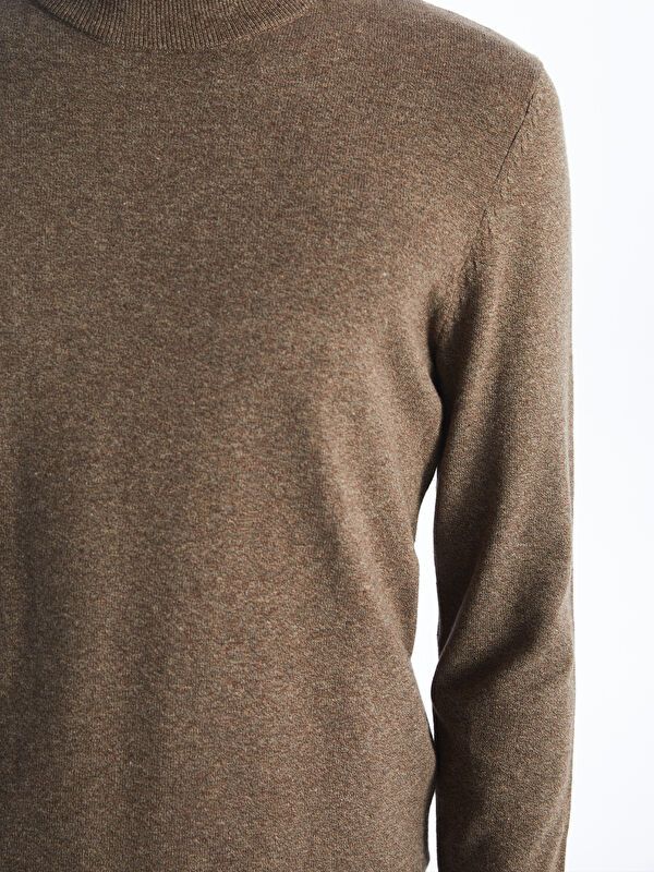 Moudda LC Waikiki - Pull en tricot Homme Mela marron clair - Tunisie 4