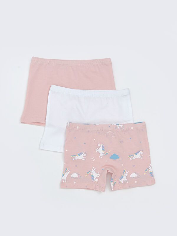 Moudda LC Waikiki - Boxer jersey Fille Imprimé rose - Tunisie 1