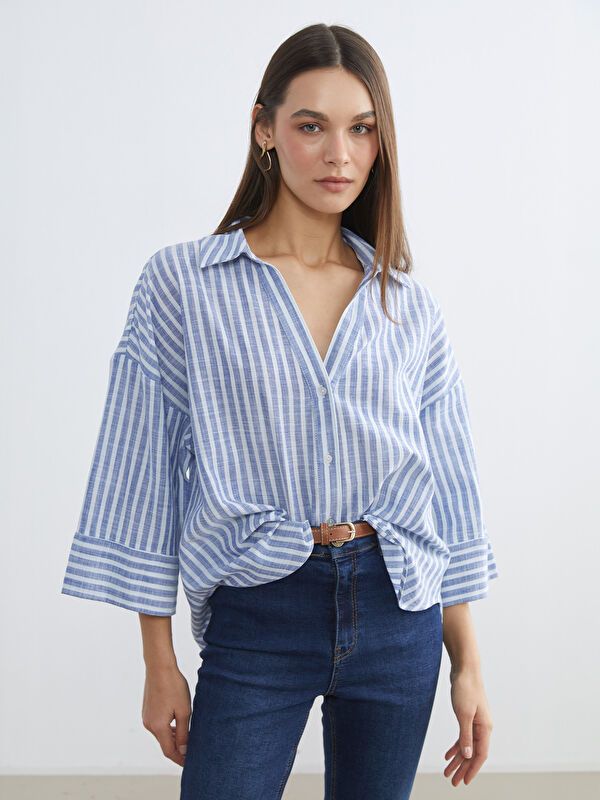 Moudda LC Waikiki - Chemise manches longues en tissu - Tunisie 5