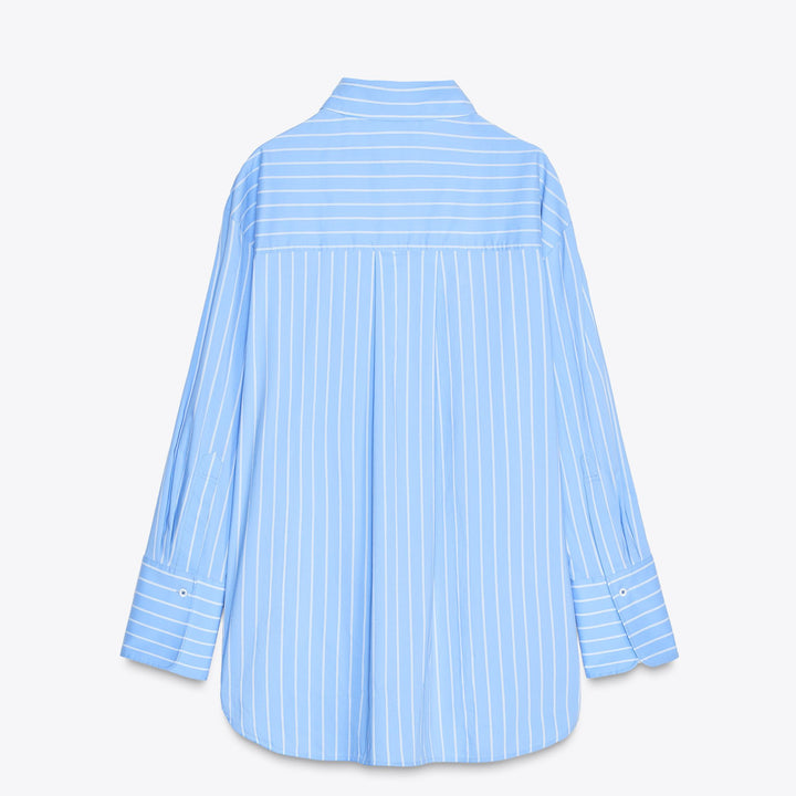 Moudda ZARA - Chemise - Rayures Oversize & Bleue - Tunisie 2
