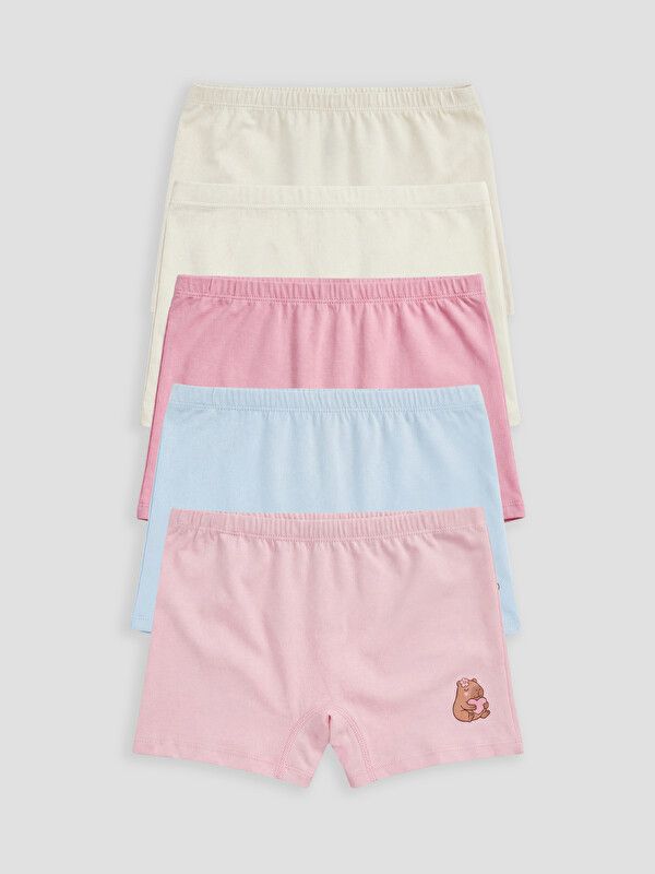 Moudda LC Waikiki - Boxer en jersey pour Fille couleur Rose clair - Tunisie 2