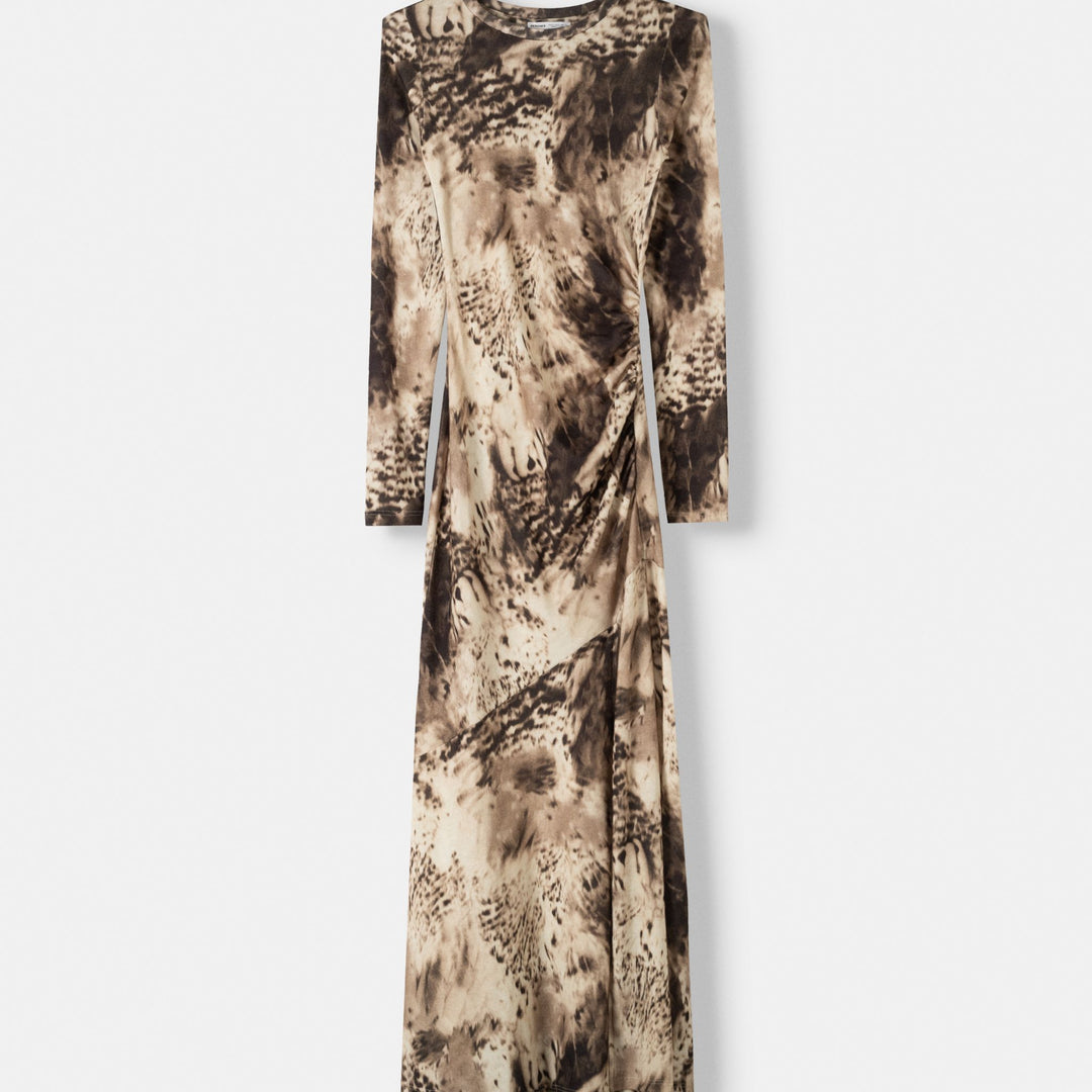 Moudda BERSHKA - Robe Midi Asymétrique Imprimée - Tunisie 1