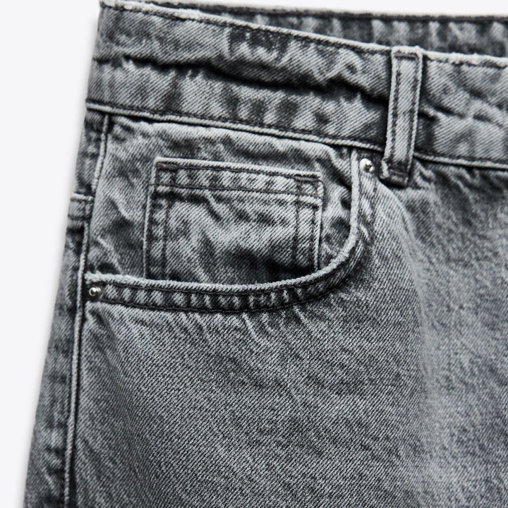 Moudda ZARA - Denim - Taille Haute & Longue - Tunisie 3
