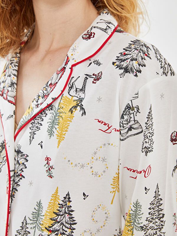 Moudda LC Waikiki - Pyjama en jersey à manches longues pour Femmes - Tunisie 3