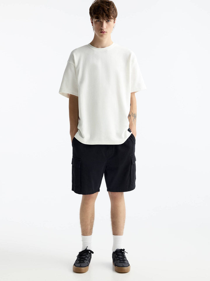 Moudda PULL & BEAR - Bermuda Trunk Cargo Basique - Tunisie 4