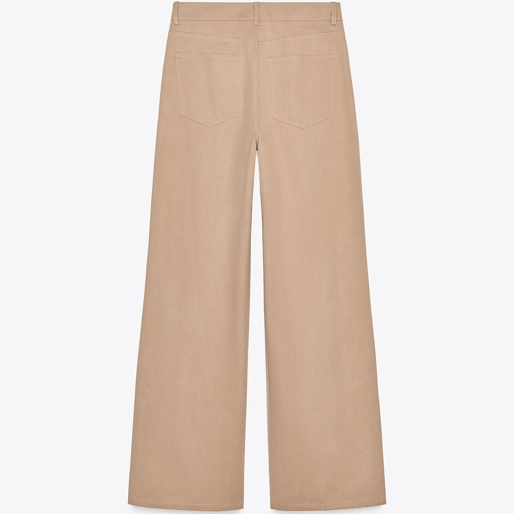 Moudda ZARA - Pantalon Wide Leg - Taille Haute & Rayures - Tunisie 2