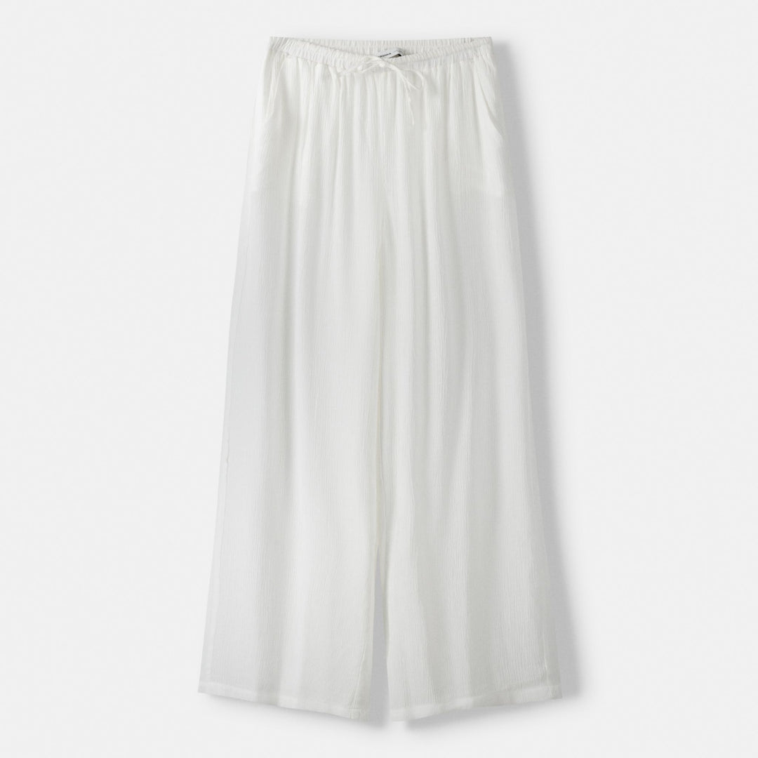 Moudda BERSHKA - Pantalon en bambou élastique avec cordon - Tunisie 1