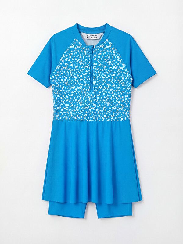 Moudda LC Waikiki - Maillot de bain en jersey pour Fille couleur Sax - Tunisie 1