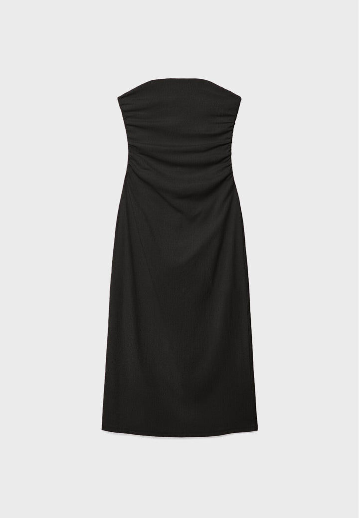 Moudda STRADIVARIUS - Robe Midi Bandeau Texturée - Tunisie 2