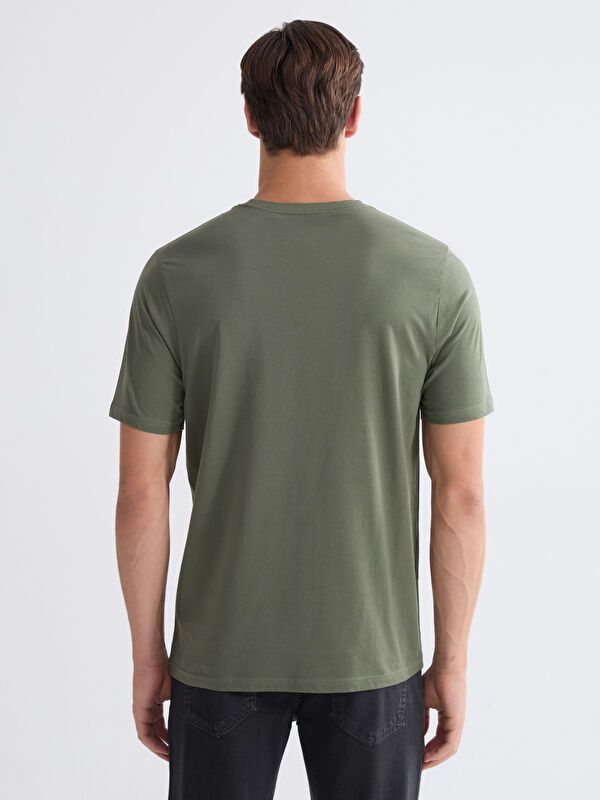 Moudda LC Waikiki - T-shirt basique col rond manches courtes en jersey pour Homme - Tunisie 4