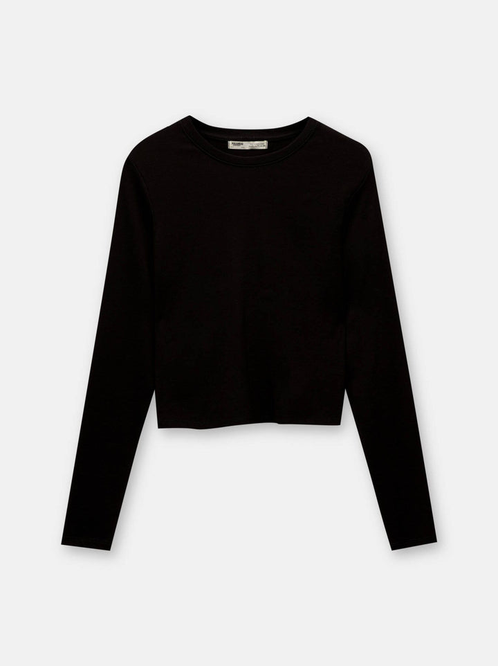 Moudda PULL & BEAR - T-Shirt Ajusté - Manches Longues - Tunisie 3
