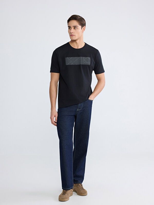 Moudda LC Waikiki - T-shirt imprimé manches courtes en jersey pour Homme - Tunisie 2