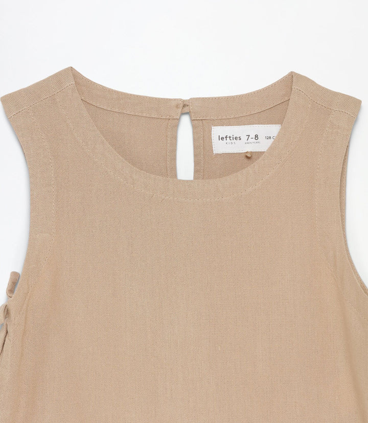Moudda Lefties - Top Viscose/Lin - Nœuds Latéraux Fille - Tunisie 4
