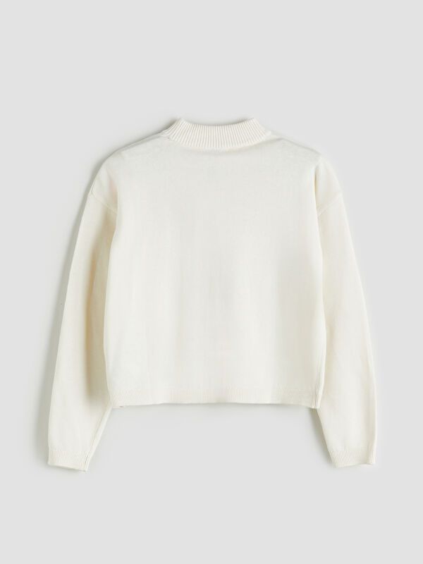 Moudda LC Waikiki - Pull en tricot Fille Ecru - Tunisie 2