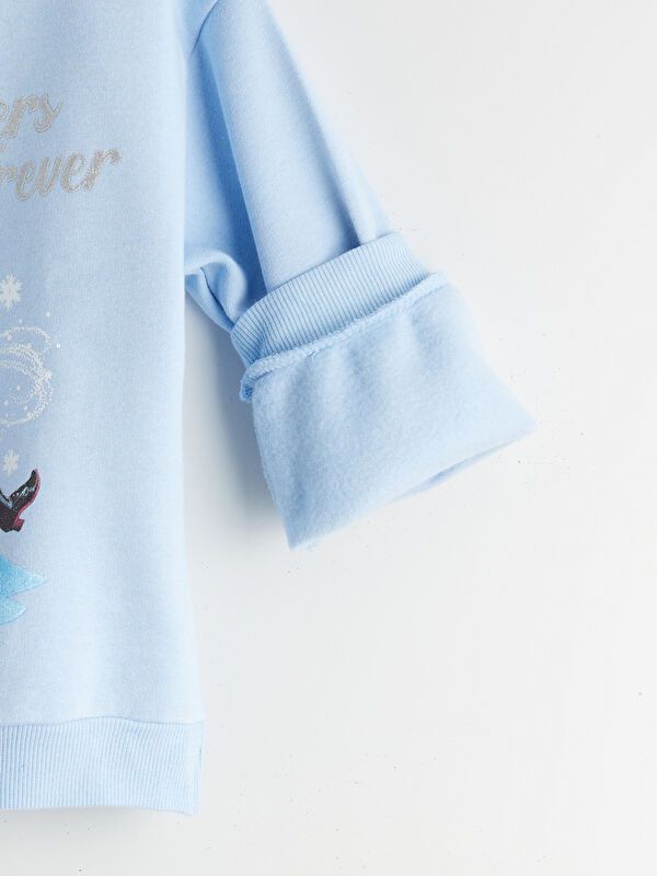 Moudda LC Waikiki - Sweatshirt en jersey - Sous licence couleur Bleu clair pour filles - Tunisie 3