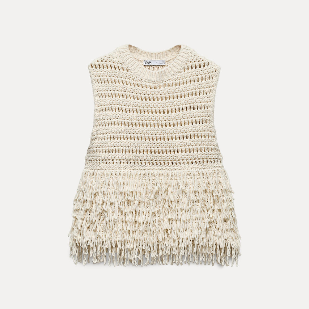 Moudda ZARA - Gilet franges - Tunisie 2