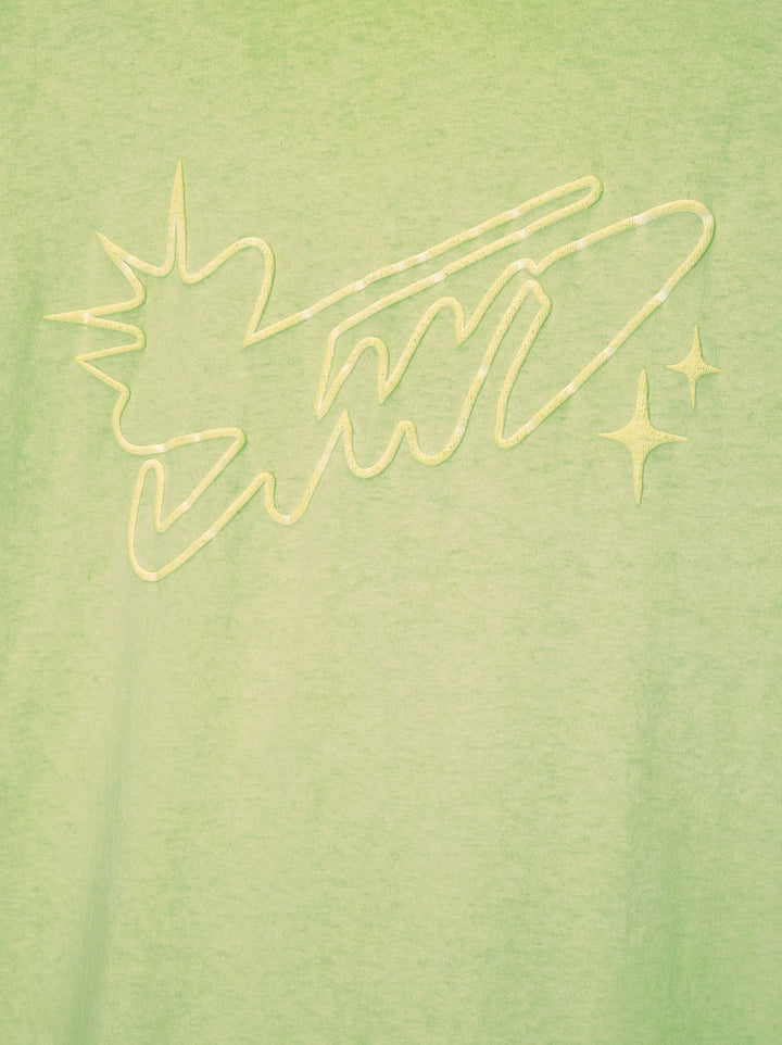 Moudda PULL & BEAR - T-Shirt Demi-Manches Oil Washed STWD Puff Print - Tunisie 2