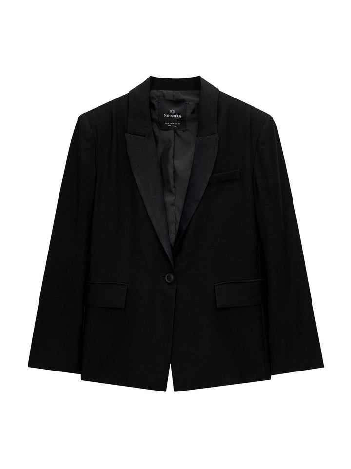Moudda PULL & BEAR - Blazer - Revers Satin Nuit - Tunisie 1