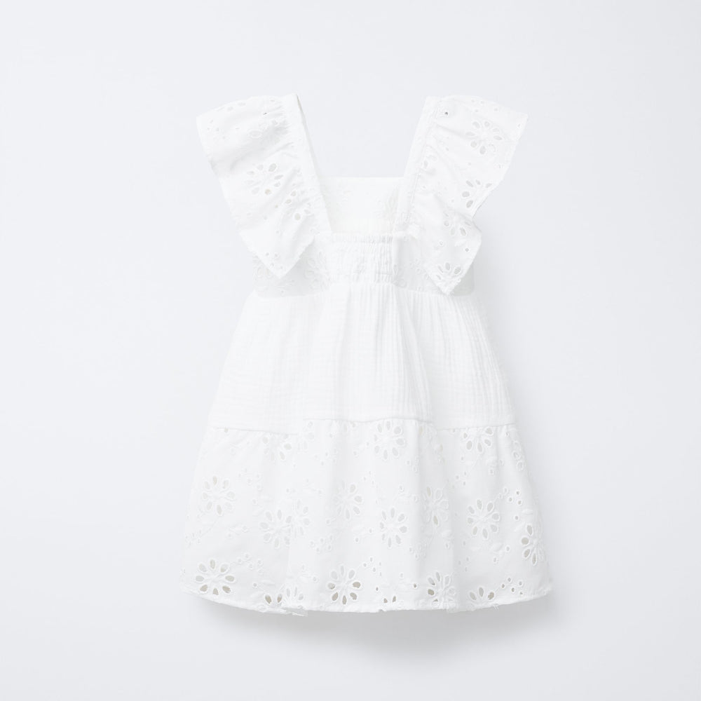 Moudda ZARA - Robe Enfant Blanche Brodée - Collection Lingerie - Tunisie 2