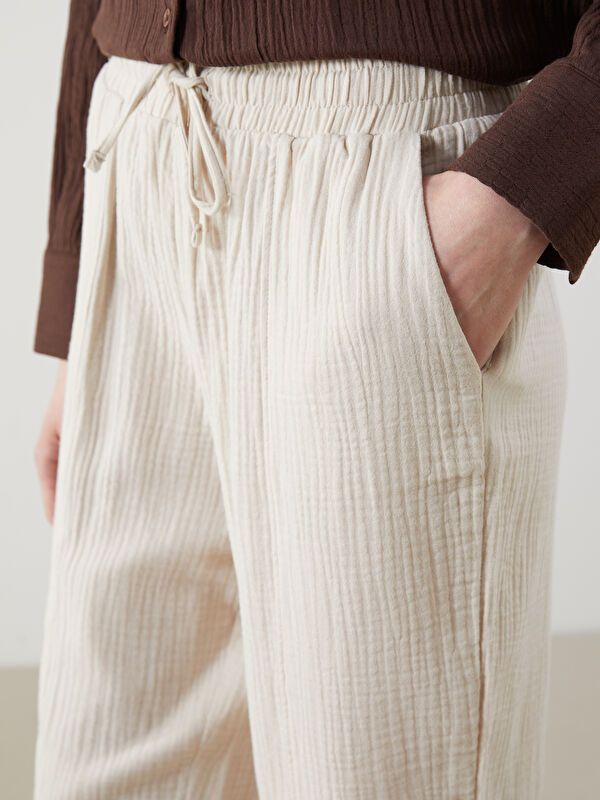 Moudda LC Waikiki - pantalon tissé minces pour Femmes - Tunisie 3