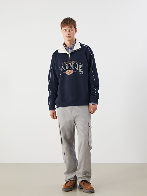 Moudda LC Waikiki - Sweatshirt en jersey Homme Marine - Tunisie 2