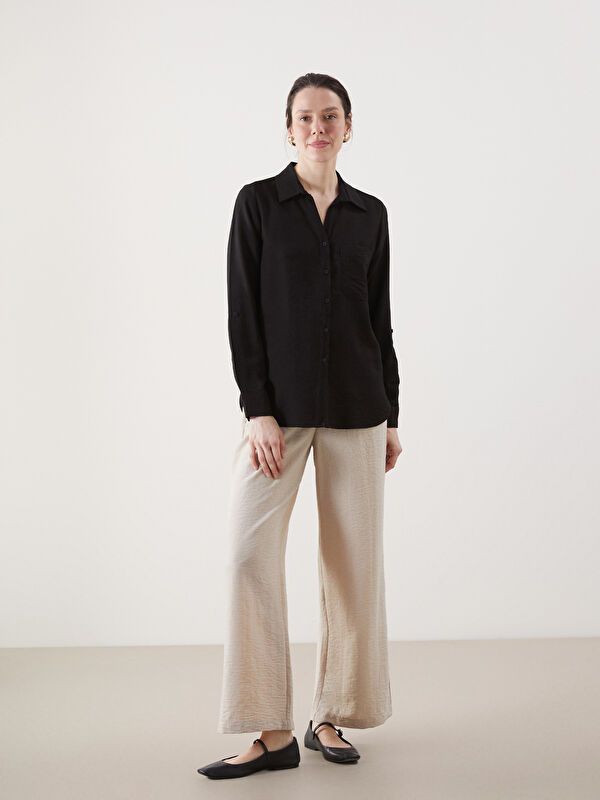 Moudda LC Waikiki - Chemise tissée cv à manches longues pour Femmes - Tunisie 2