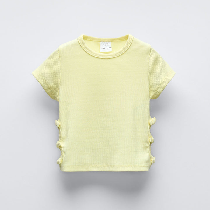 Moudda ZARA - Haut pour fille avec découpes et nœuds - Tunisie 1