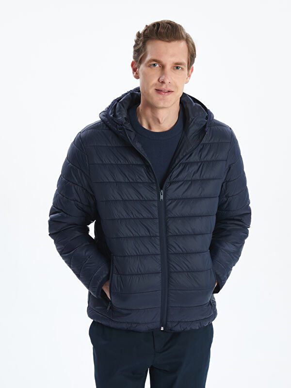 Moudda LC Waikiki - Manteau matelassé léger Homme Marine - Tunisie 1