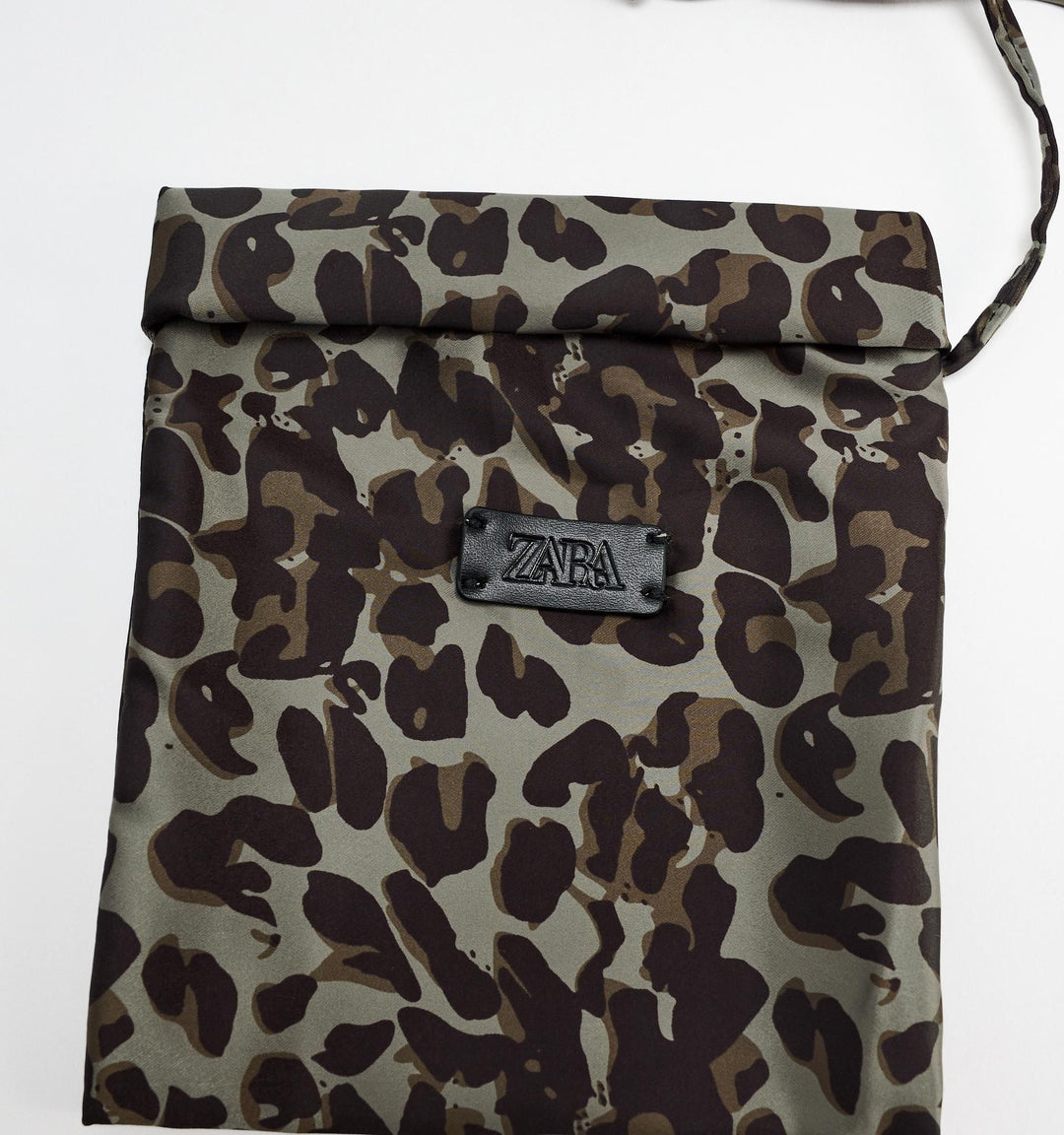 Moudda ZARA - Sac shopper satin léopard - Tunisie 4