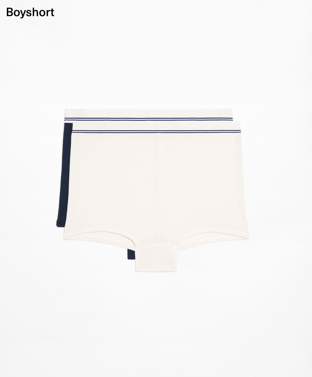 Moudda Oysho - Culotte 2D Modal Rayé Club Capsule Taille Haute Boyshort - Tunisie 1