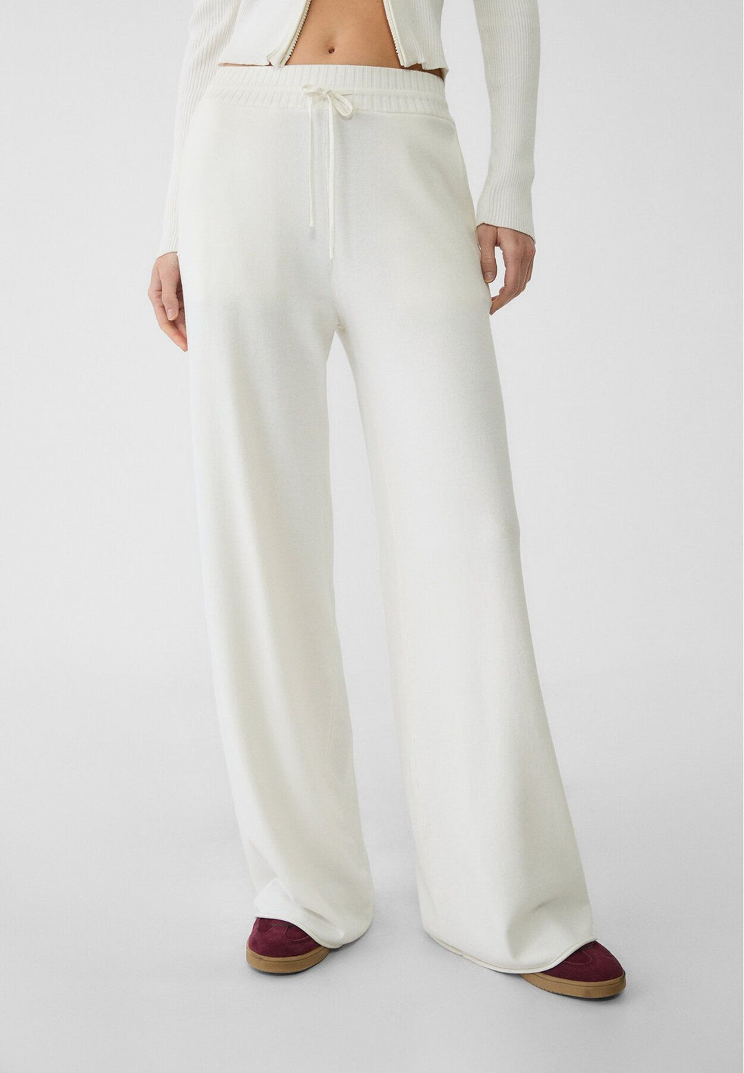 Moudda STRADIVARIUS - Pantalon Large en Maille - Tunisie 3