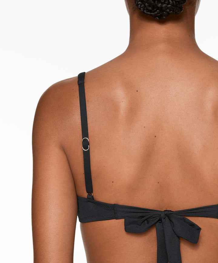 Moudda Oysho - Culotte Halter Mousse Extra Sans Armatures Halter avec Détail Armatures - Tunisie 3
