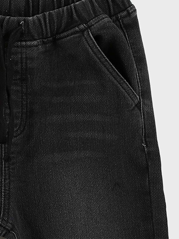 Moudda LC Waikiki - Pantalon tissé en denim Garçon Rodéo noir - Tunisie 4