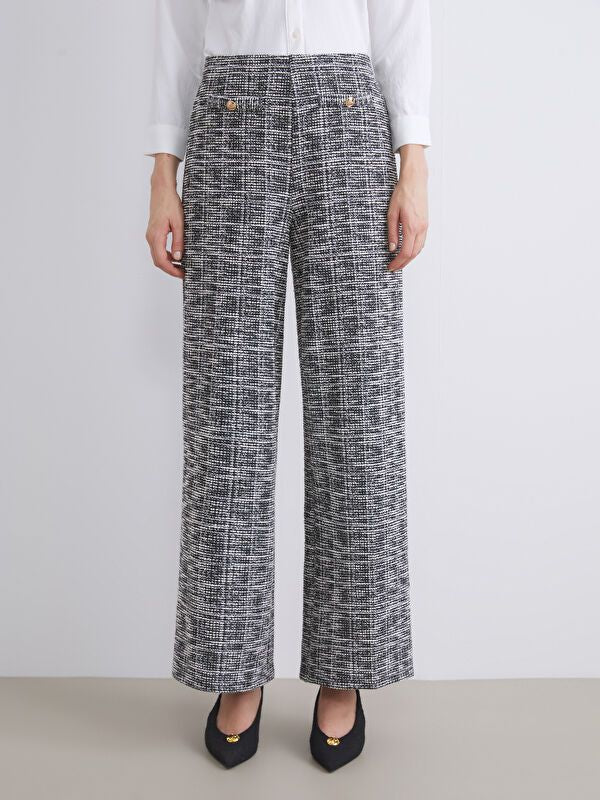 Moudda LC Waikiki - Pantalon tissé moyen Femme Mélange de gris - Tunisie 2