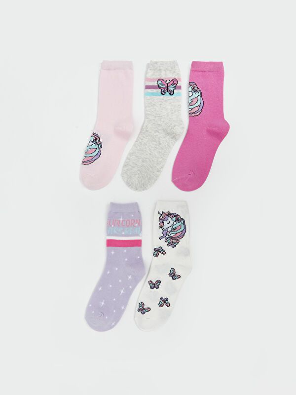 Moudda LC Waikiki - Chaussettes courtes Fille Rose - Tunisie 1
