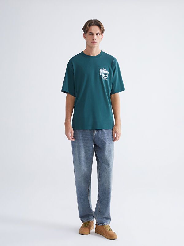 Moudda LC Waikiki - T-shirt imprimé manches courtes en jersey - Tunisie 2
